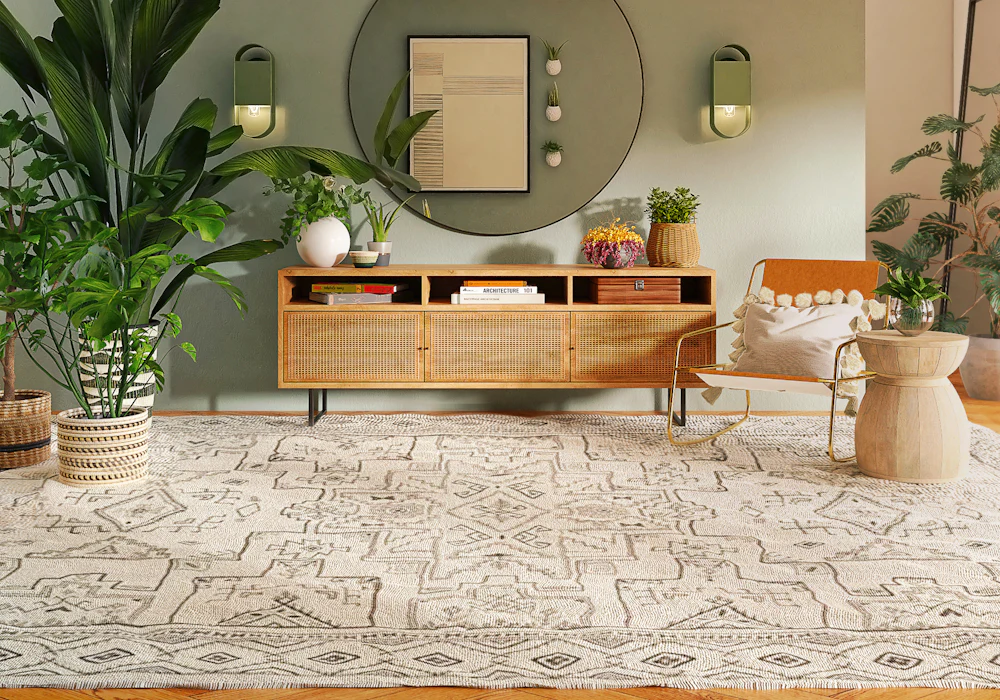Intérieur rénové et rangé